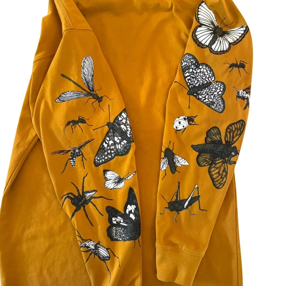 Nike ACG "Insect" Long Sleeve Yellow Loose Fit T-shirt Men's Size XS - Picture 4 of 12